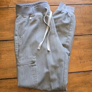 Figs Women's Light Gray Jogger Pants